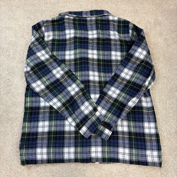 L.L. Bean Women's Scotch Plaid Cotton Flannel Pajama Set Size M - Picture 3 of 7